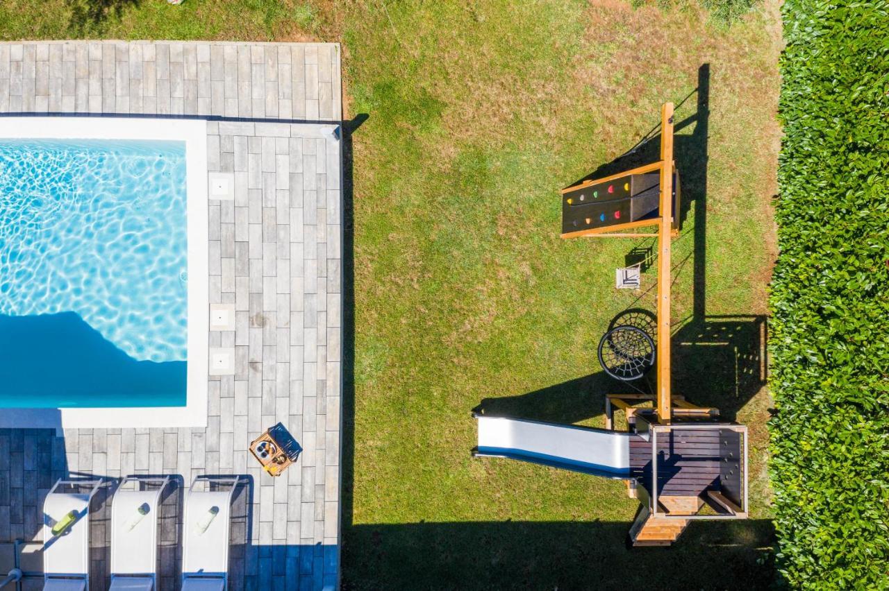 Villa Olea With Heated Pool And Jacuzzi Sukošan Kültér fotó